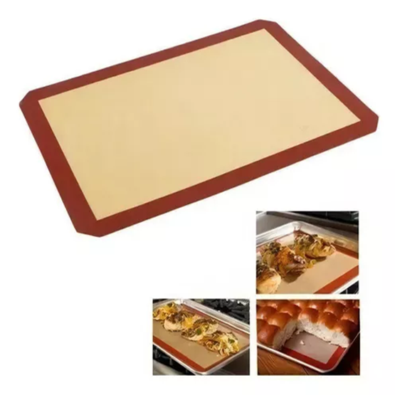 TAPETE DE SILICONA LAMINA ANTIADHERENTE HORNO 30X40CM REPOSTERIA - 3