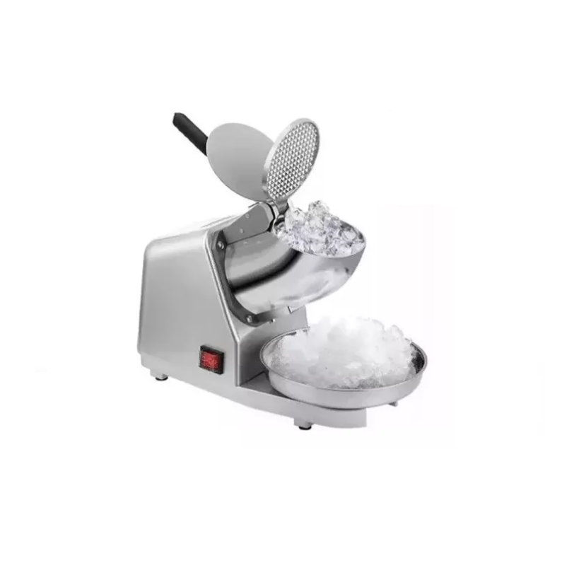 MAQUINA TRITURADORA MOLEDORA DE HIELO ELE CTRICA PICADOR PLATA - 1