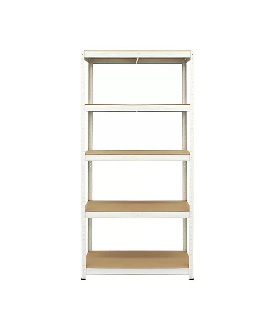 ESTANTE METALICO 150X70X30 REPISAS 5 EN COLOR BLANCO - 2