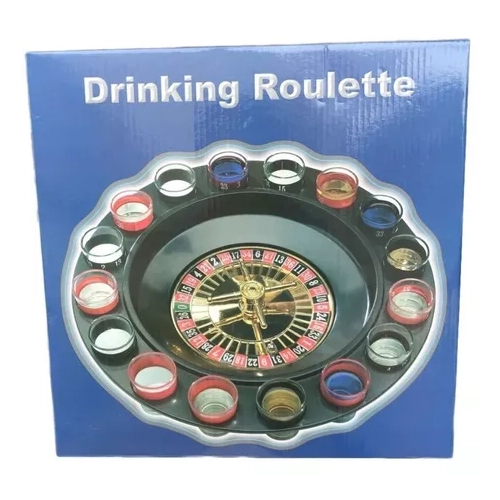 JUEGO DE RULETA CASINO DE SHOTS CORTITOS PARA ALCOHOL - 4