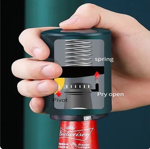 DESTAPADOR AUTOMATICO MAGNE TICO PARA BOTELLAS DE CERVEZA - 2