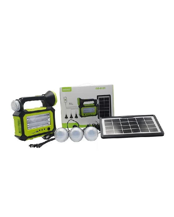 KIT SOLAR DE CAMPING Y EMERGENCIA, LUZ Y CARGADOR - 3
