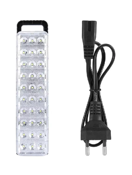 LAMPARA RECARGABLE LUZ 30W EMERGENCIA FOCO LED PORTATIL EOLAND - 3
