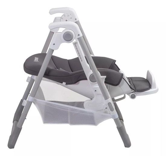 SILLA DE COMER BEBE  PLEGABLE BEBESIT SNACK CON DISEÑOS GRIS - 5