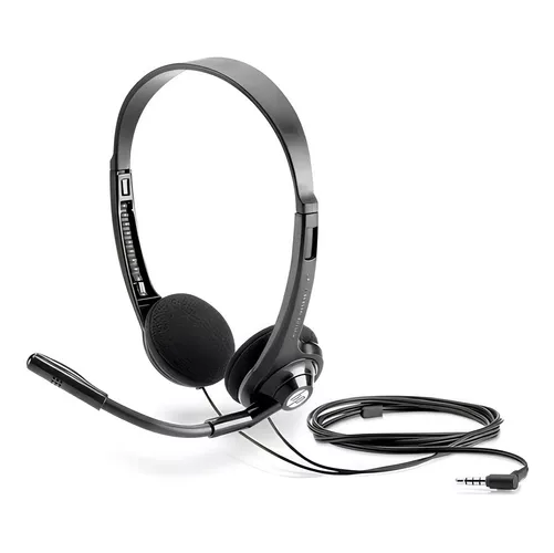 AUDIFONOS HP, ALAMBRICOS, BOOM 150 MIC HEADSET, COLOR NEGRO - 1