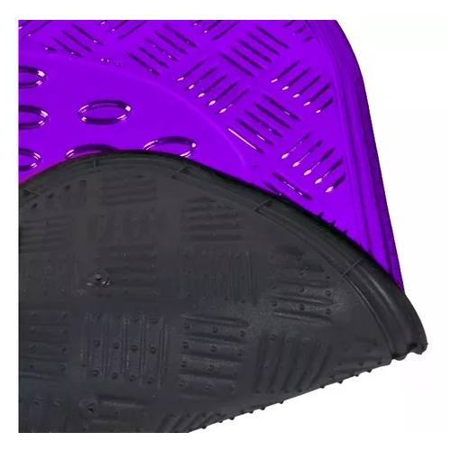 ALFOMBRA CUBRE PISO METALICO PARA MUJER, SET DE 4 PIEZAS, AUTO TUNING, COLOR VIOLETA - 4
