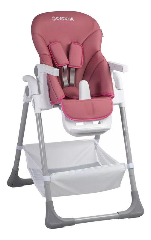 SILLA DE COMER SNACK LX ROSA BEBESIT - 1