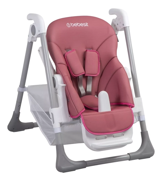 SILLA DE COMER SNACK LX ROSA BEBESIT - 2