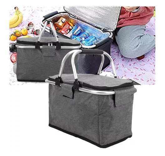 COOLER BASKET BOLSO TE RMICO CANASTA CAMPING, PLEGABLE, 22 L - 5