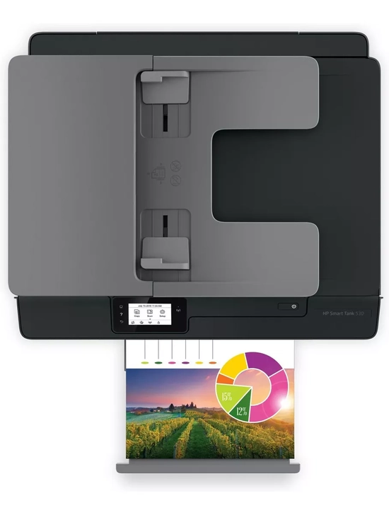 IMPRESORA MULTIFUNCION A COLOR HP SMART TANK 530 TINTA CONTINUA CON WIFI - 2