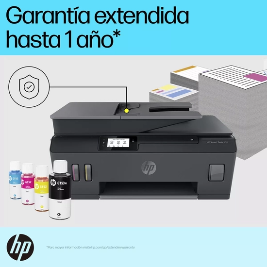 IMPRESORA MULTIFUNCION A COLOR HP SMART TANK 530 TINTA CONTINUA CON WIFI - 5