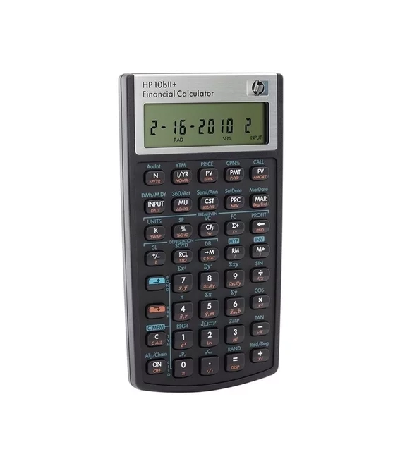 CALCULADORA FINANCIERA HP 10B2+, COLOR EN COLOR NEGRO - 1