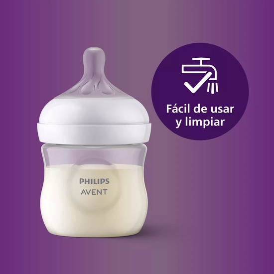 MAMADERAS NATURAL RESPONSE PHILIPS AVENT SCY900/02 0M+ 125ML EN COLOR BLANCO - 6