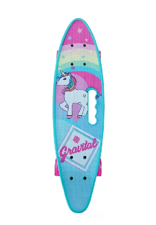 SKATE PENNY UNICORNIO GREEN, RUEDAS LED MULTICOLOR - 2