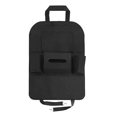 ORGANIZADOR BOLSO PARA ASIENTO DE AUTO, COLOR EN COLOR NEGRO - 1