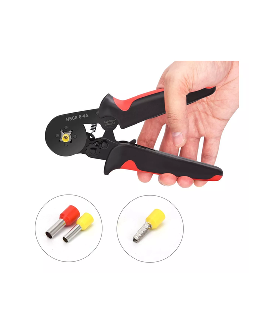 SET ALICATE CRIMPADOR + 1800 TERMINALES, COLOR EN COLOR ROJO - 5