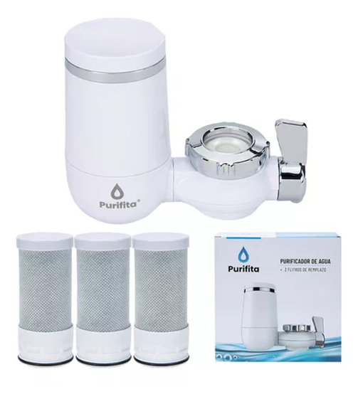 PURIFICADOR DE AGUA PARA LLAVE GRIFO PURIFITA + FILTROS EXTRA - 2
