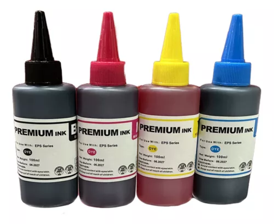PACK 4 TINTAS ALTERNATIVA 100 ML COMPATIBLE CON EP, CANON, HP - 1