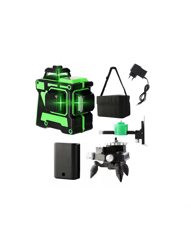 NIVEL LASER GENE RICA 3D 12 30M VERDE - 2