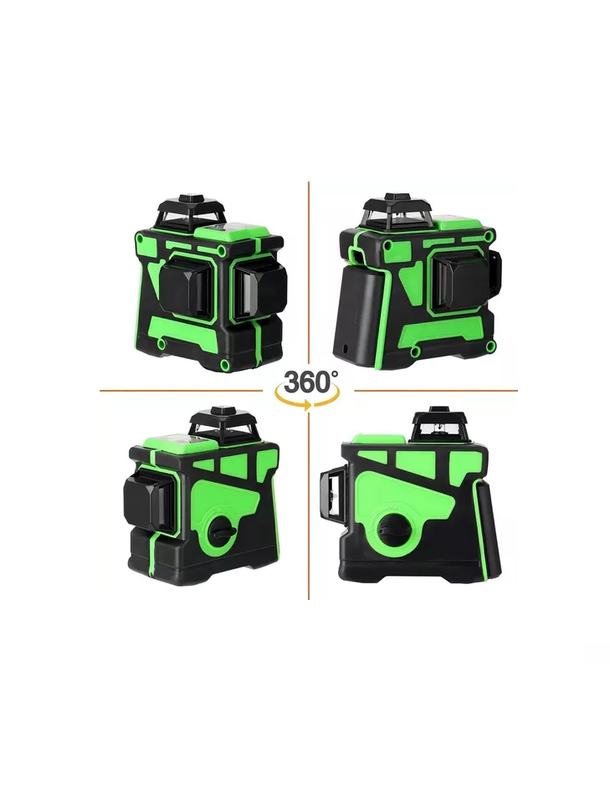 NIVEL LASER GENE RICA 3D 12 30M VERDE - 3