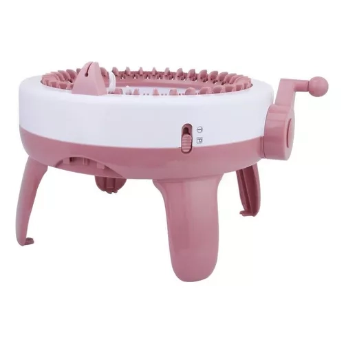 MAQUINA PARA TEJER MANUAL 40 AGUJAS TELAR GIRATORIO - 1