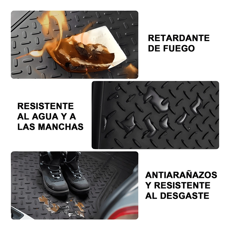 SUELO DE GOMA UNIVERSAL PARA MALETERO SUV/CAMION IMPERMEABLE - 3
