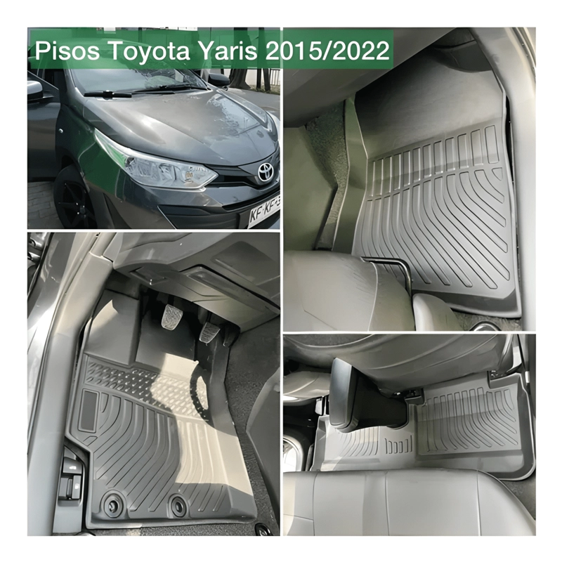 PISOS RIGIDOS BANDEJA CALCE PERFECTO TOYOTA YARIS 2014-2022 - 1