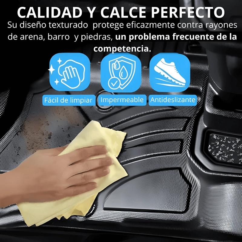 PISOS CALCE PERFECTO PARA MITSUBISHI L200 2019 AL 2023 #246 - 1