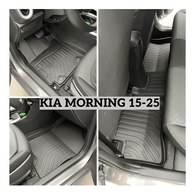 CUBRE PISOS RIGIDO BANDEJA CALCE PERFECTO KIA MORNING 15-25 - 1