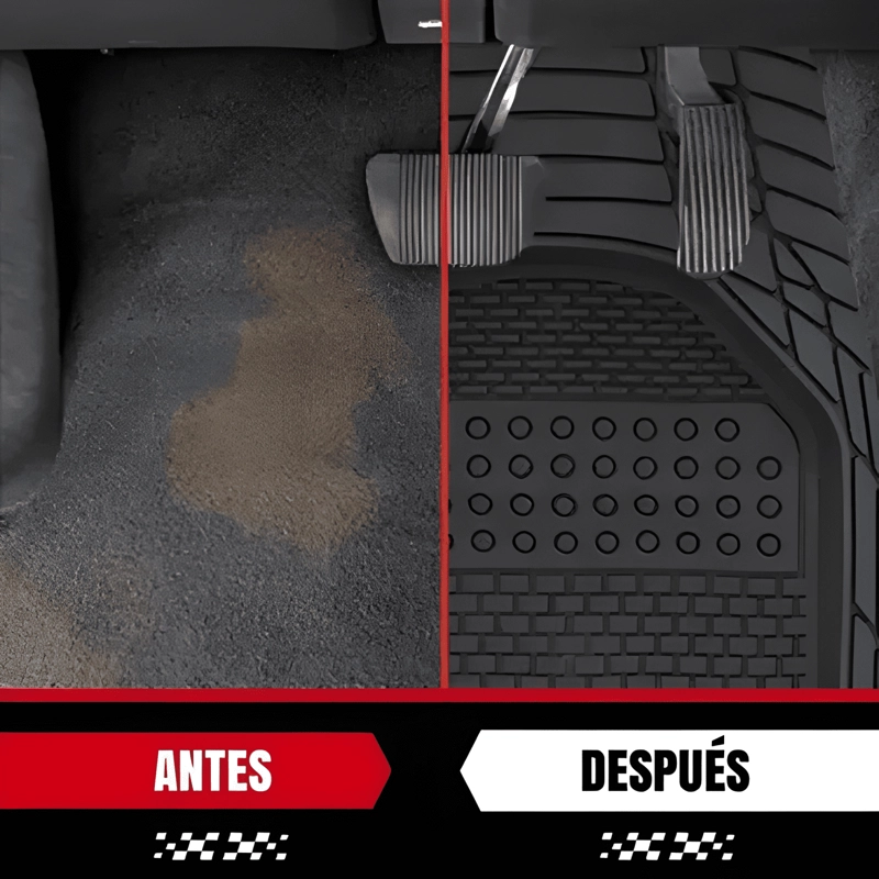 PISOS DE GOMA AUTO PACK 4 JEEP COMPASS - 4