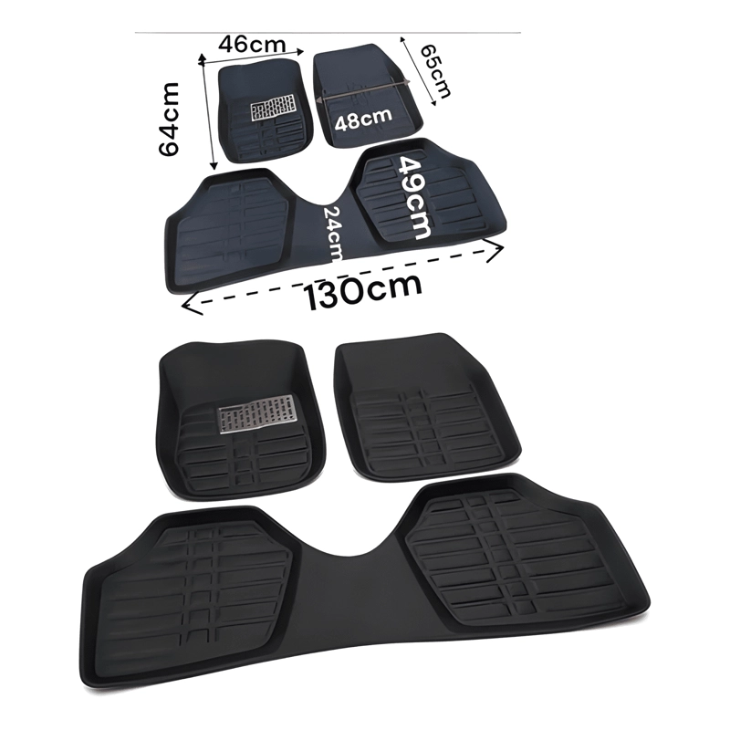 JUEGO FELPUDOS PROTECTOR PISOS PVC MERCEDES BENZ CLASE GLA - 2