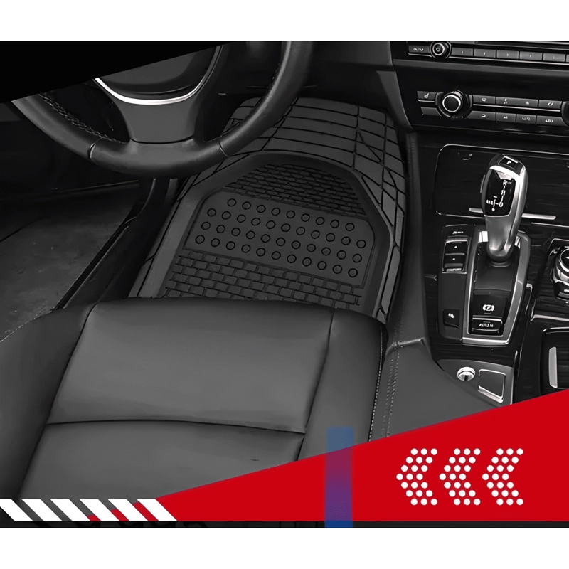 CUBRE PISOS DE GOMA LUJO VOLKSWAGEN GOL TRENDLINE - 2