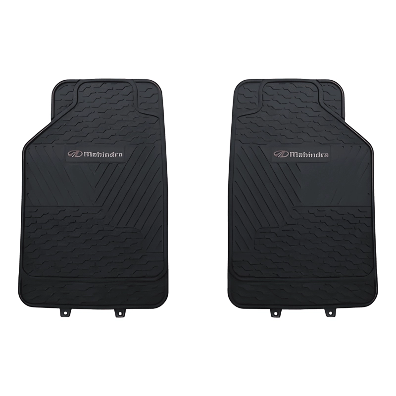 PISOS DE GOMA 3 PIEZAS PARA AUTOMOVIL Y CAMIONETA MAHINDRA - 1