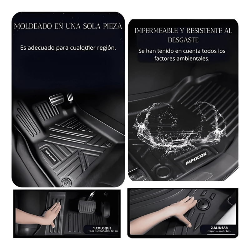 PISOS CALCE PERFECTO PARA MITSUBISHI L200 2019 AL 2023 #155 - 4