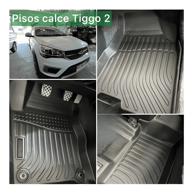 SET PISO BANDEJA CALCE PERFECTO CHERY TIGGO 2/PRO/MAX 19-25 - 1