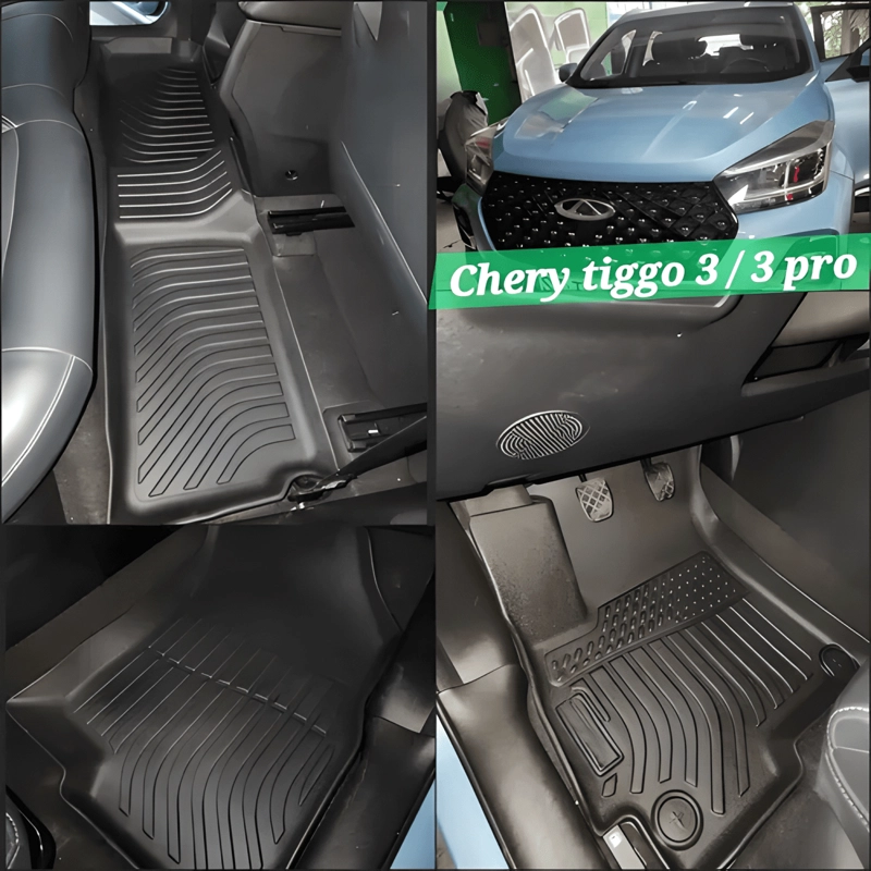 SET PISO BANDEJA CALCE PERFECTO CHERY TIGGO 3 PRO 2019-2025 - 1