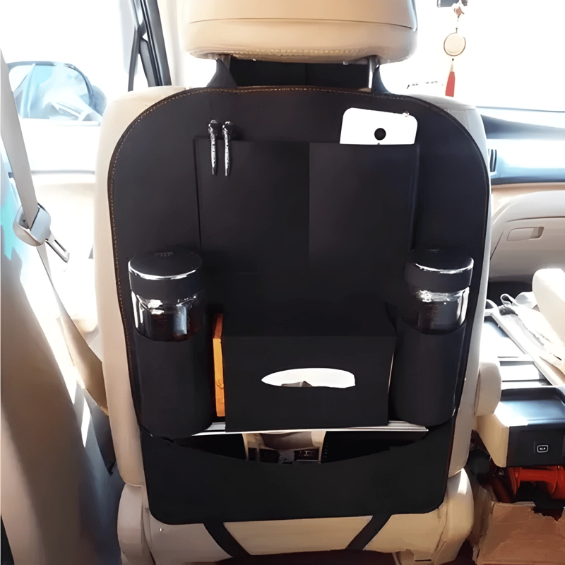 PACK 2 ORGANIZADORES BOLSO PARA ASIENTO DE AUTO MULTIFUNCION - 1