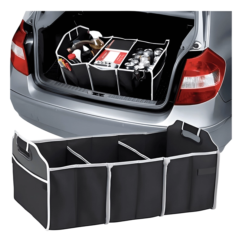 ORGANIZADOR AUTO CAJA BOLSO PLEGABLE MALETERO VEHICULOS #777 - 1
