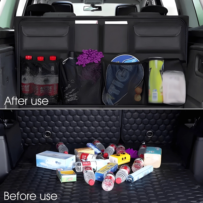 ORGANIZADOR MALETERO COCHE ASIENTO TRASERO COLGANTE BOL #711 - 1