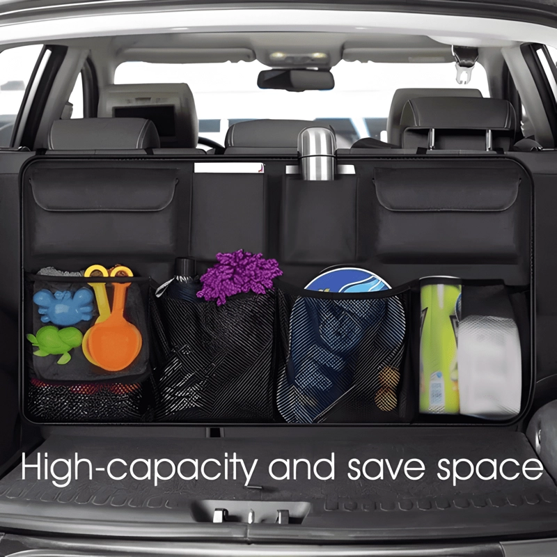 ORGANIZADOR MALETERO COCHE ASIENTO TRASERO COLGANTE BOL #711 - 2
