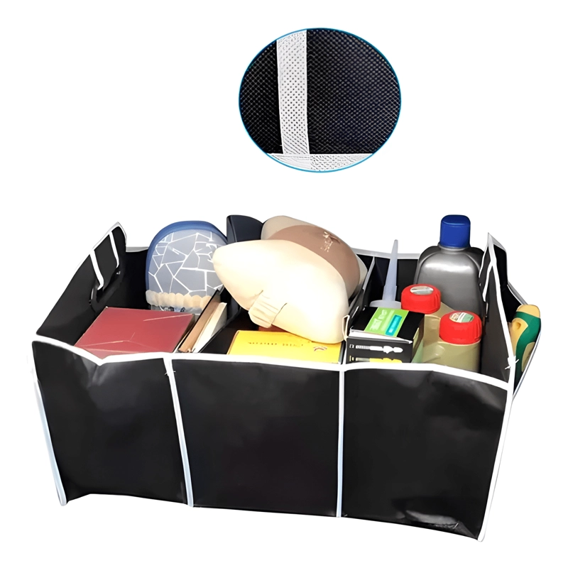 ORGANIZADOR AUTO CAJA BOLSO PLEGABLE MALETERO VEHICULOS #689 - 4