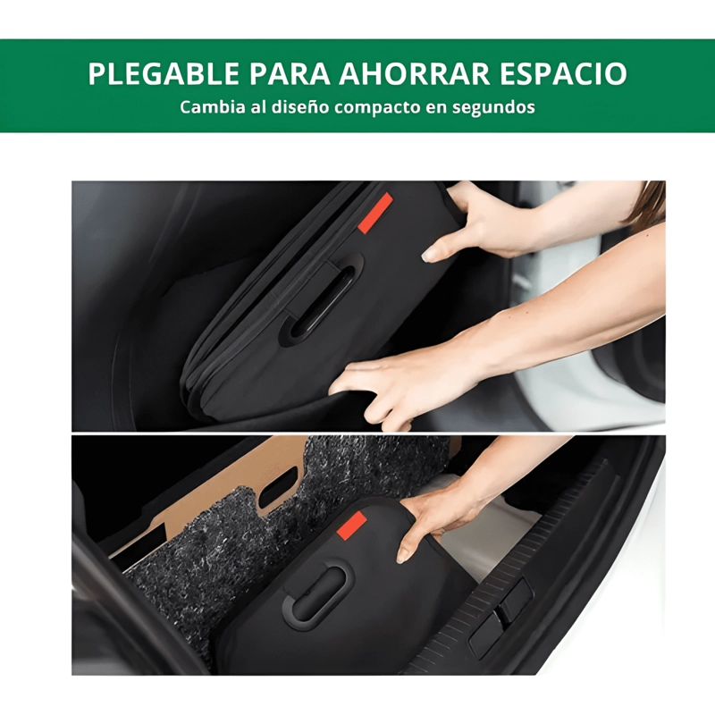 CAJA ORGANIZADORA DE MALETA AUTO BOLSO MALETERO PLEGABL #640 - 3
