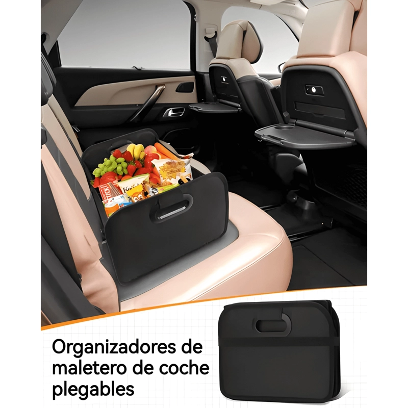 CAJA ORGANIZADORA DE MALETA AUTO BOLSO MALETERO PLEGABL #721 - 4