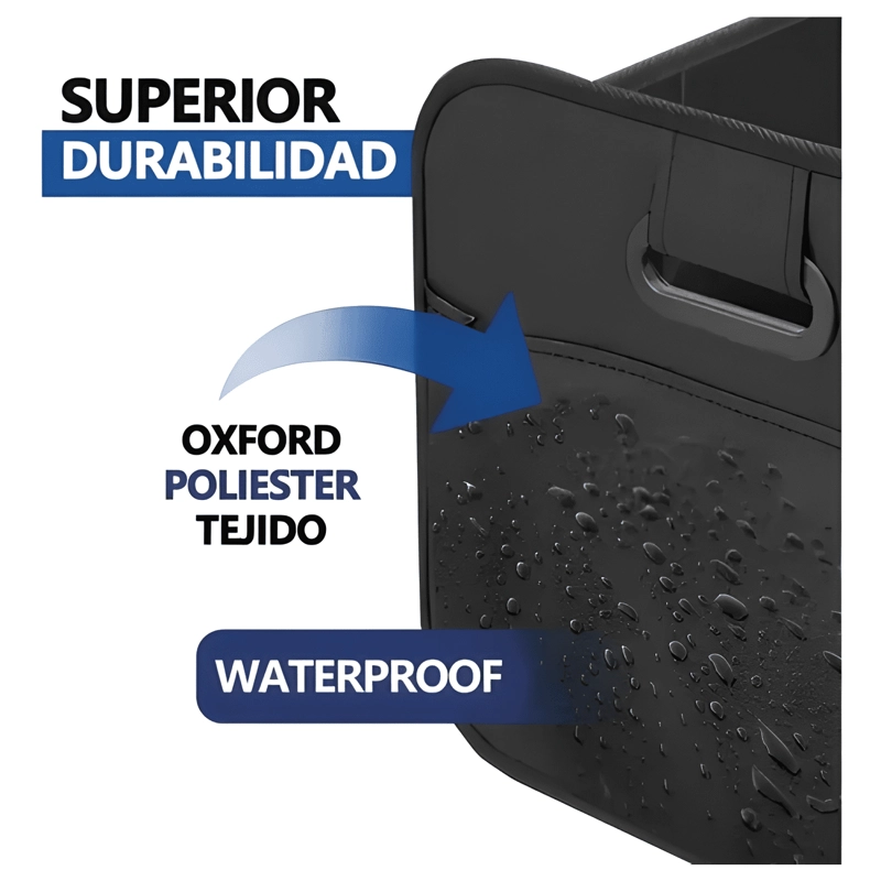 CAJA ORGANIZADORA DE MALETA AUTO BOLSO MALETERO PLEGABL #730 - 4