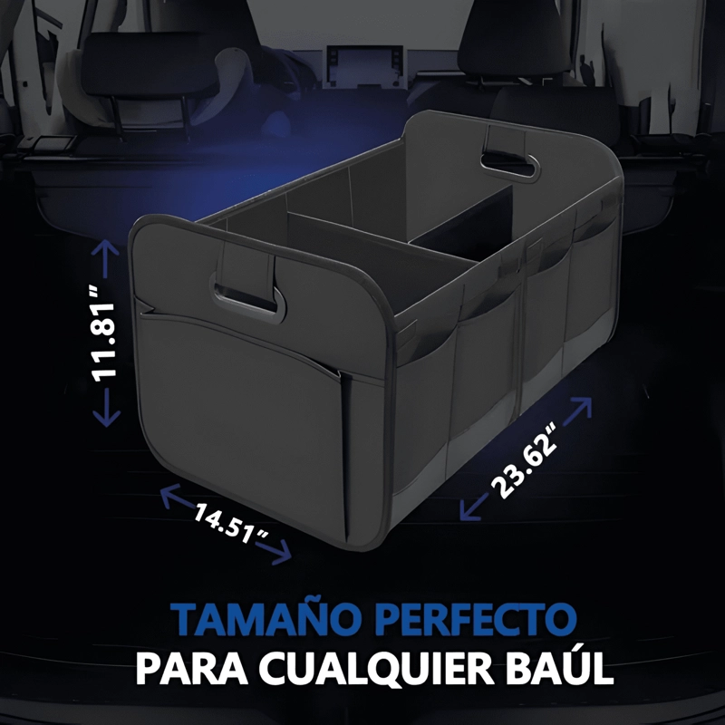 CAJA ORGANIZADORA DE MALETA AUTO BOLSO MALETERO PLEGABL #485 - 1