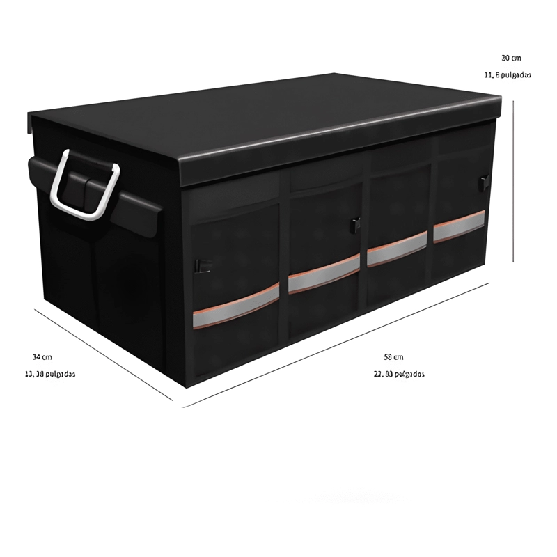 ORGANIZADOR MALETERO PLEGABLE 66L AUDOTO RESISTENTE 58X34 - 3