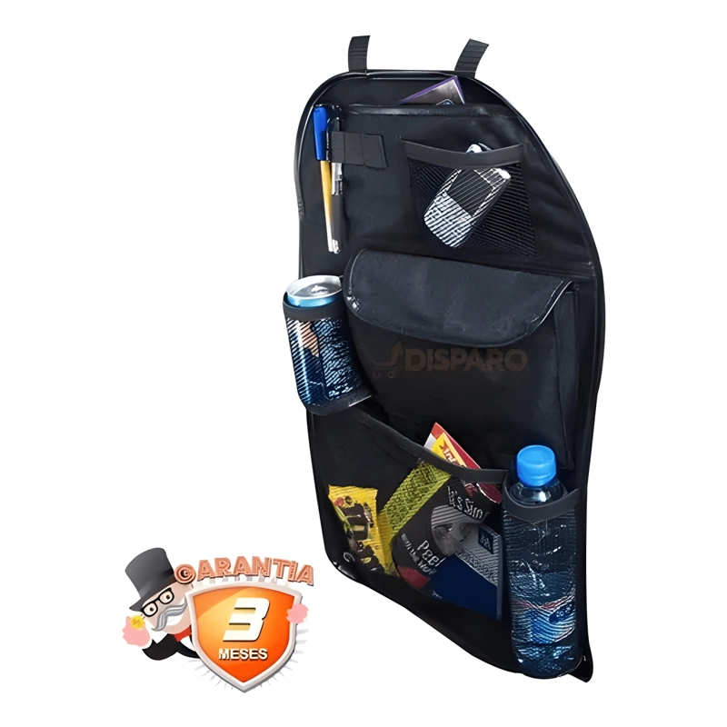 BOLSO ORGANIZADOR PARA RESPALDO ASIENTO DE AUTO /DISPAROCL - 1
