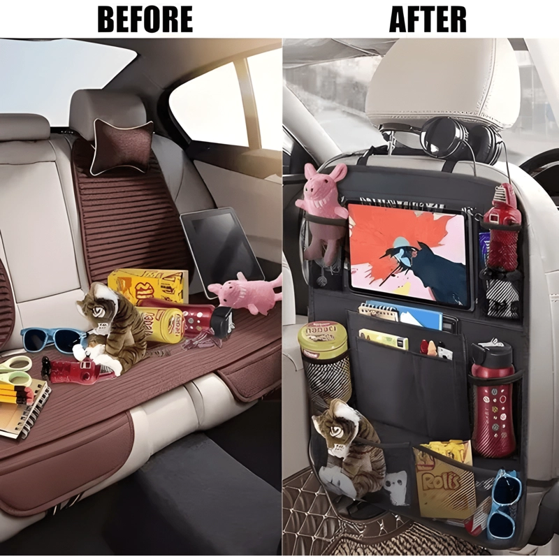 2 UNIDADES ORGANIZADOR DE COCHE PARA ASIENTO - 4