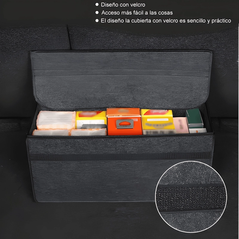 BOLSO MALETIN ORGANIZADOR ALFOMBRA MALETERO AUTO ORGANIZADOR - 2
