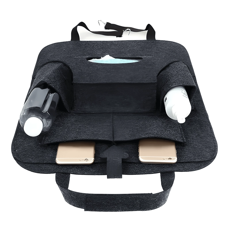 BOLSO ORGANIZADOR PARA RESPALDO ASIENTO TRASERO DE AUTO - 3